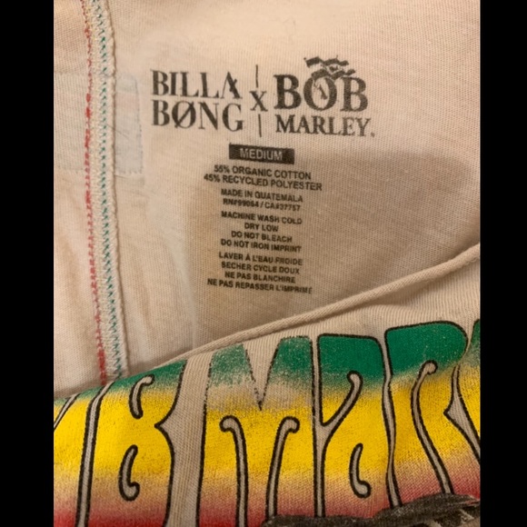 Bob marley edition BILLABONG tank top - Picture 2 of 3